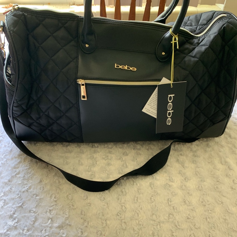 BeBe Mandy black weekender bag - Picture 2 of 8